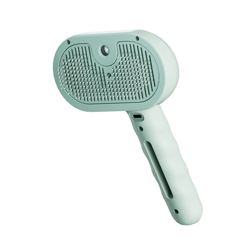 Revolutionary Dog Comb & Massage Brush - Gentle Round Head with Nano Spray for Effortless Hair Removal and Comfort